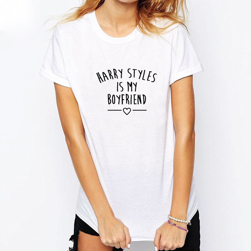 Harry Styles T-shirt - Printed Cotton Casual Funny T-Shirts | Harry Styles  Store