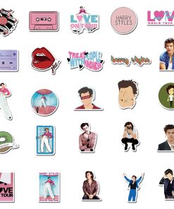 50pcs hot british singer harry edward styles stickers for car laptop 6280 - Harry Styles Store