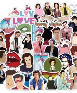 50pcs hot british singer harry edward styles stickers for car laptop 7107 - Harry Styles Store