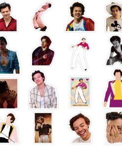 50pcs singer harry styles stationery stickers 2953 - Harry Styles Store