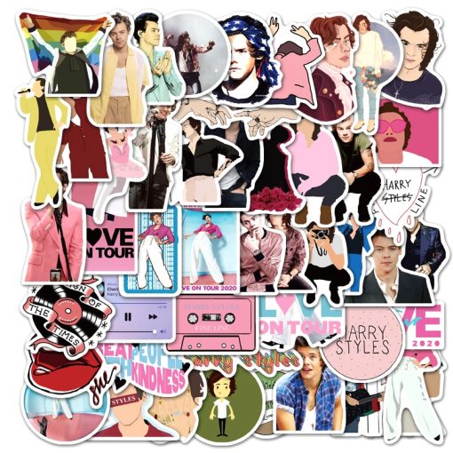 50pcspack harry styles british singer graffiti stickers 7363 - Harry Styles Store