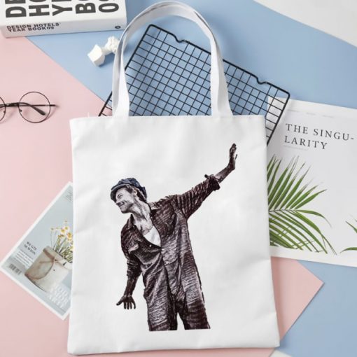 Harry Styles shopping bag cotton shopper eco tote grocery bag foldable boodschappentas string ecobag cabas 12.jpg 640x640 12 - Harry Styles Store