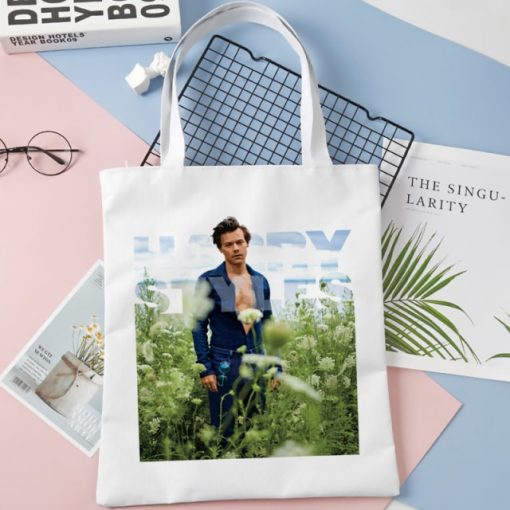Harry Styles shopping bag cotton shopper eco tote grocery bag foldable boodschappentas string ecobag cabas 6.jpg 640x640 6 - Harry Styles Store