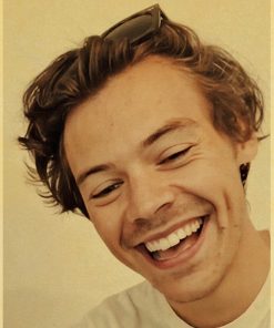 famous singer harry style retro poster 1952 - Harry Styles Store