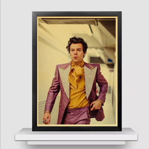 famous singer harry style retro poster 3731 - Harry Styles Store