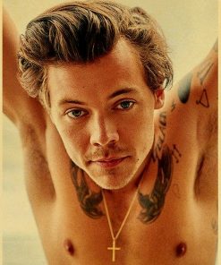 famous singer harry style retro poster 4141 - Harry Styles Store