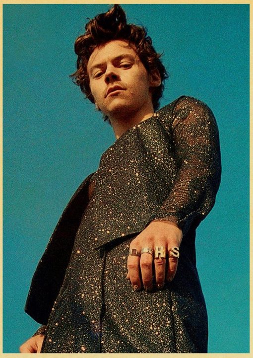 famous singer harry style retro poster 4675 - Harry Styles Store