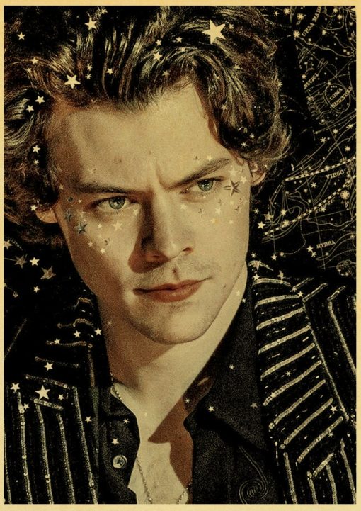 famous singer harry style retro poster 7863 - Harry Styles Store