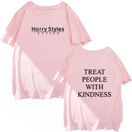 harry style top treat people with kindness 2020 Summer Oversized Femme Clothing Casual Fashion Tops Universal 1 - Harry Styles Store