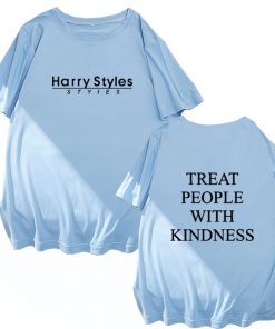 harry style top treat people with kindness 2020 Summer Oversized Femme Clothing Casual Fashion Tops Universal 3 - Harry Styles Store