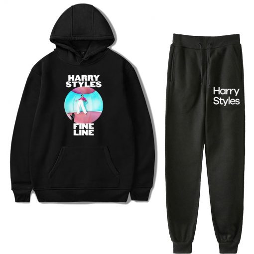 harry styles fine line fleece hoodie sweatshirt set 7072 - Harry Styles Store