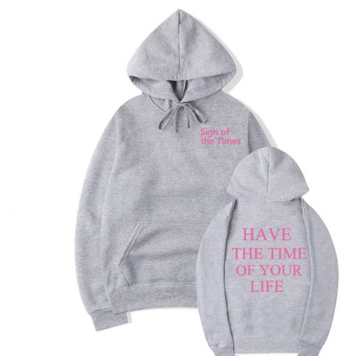 harry styles sign of the times have the time of your life hoodie 2053 - Harry Styles Store