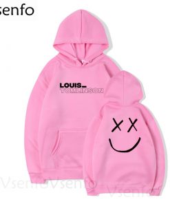 louis tomlinson smiley face hoodie 1232 - Harry Styles Store