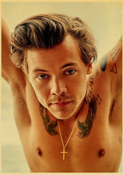 modern wall art harry style painting 2827 - Harry Styles Store