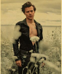 modern wall art harry style painting 7105 - Harry Styles Store