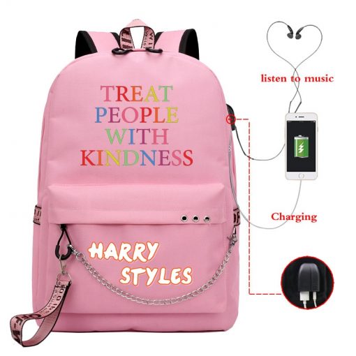 treat people with kindness backpack 7620 - Harry Styles Store